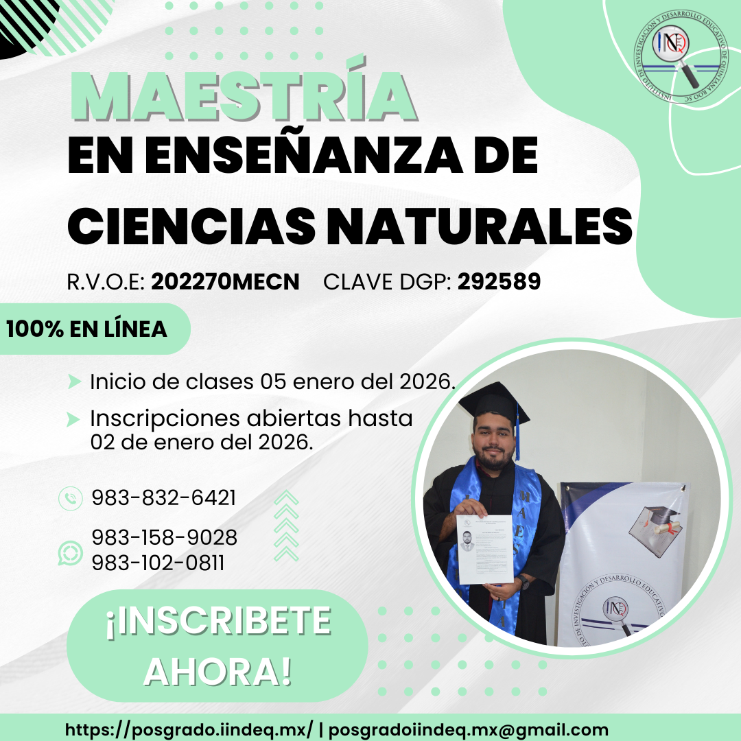 Maestría en Enseñanza de Ciencias Naturales