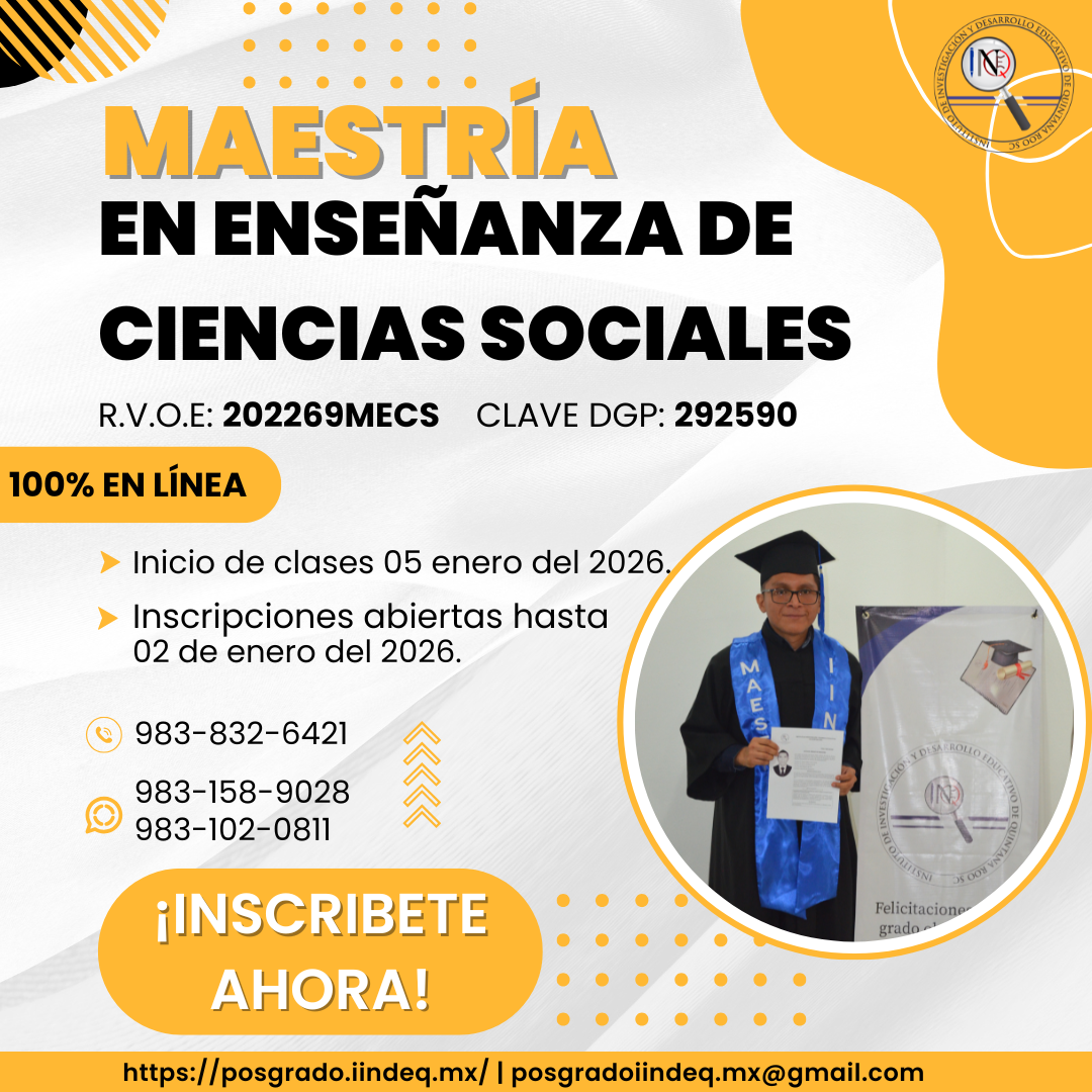 Maestría en Enseñanza de ciencias sociales