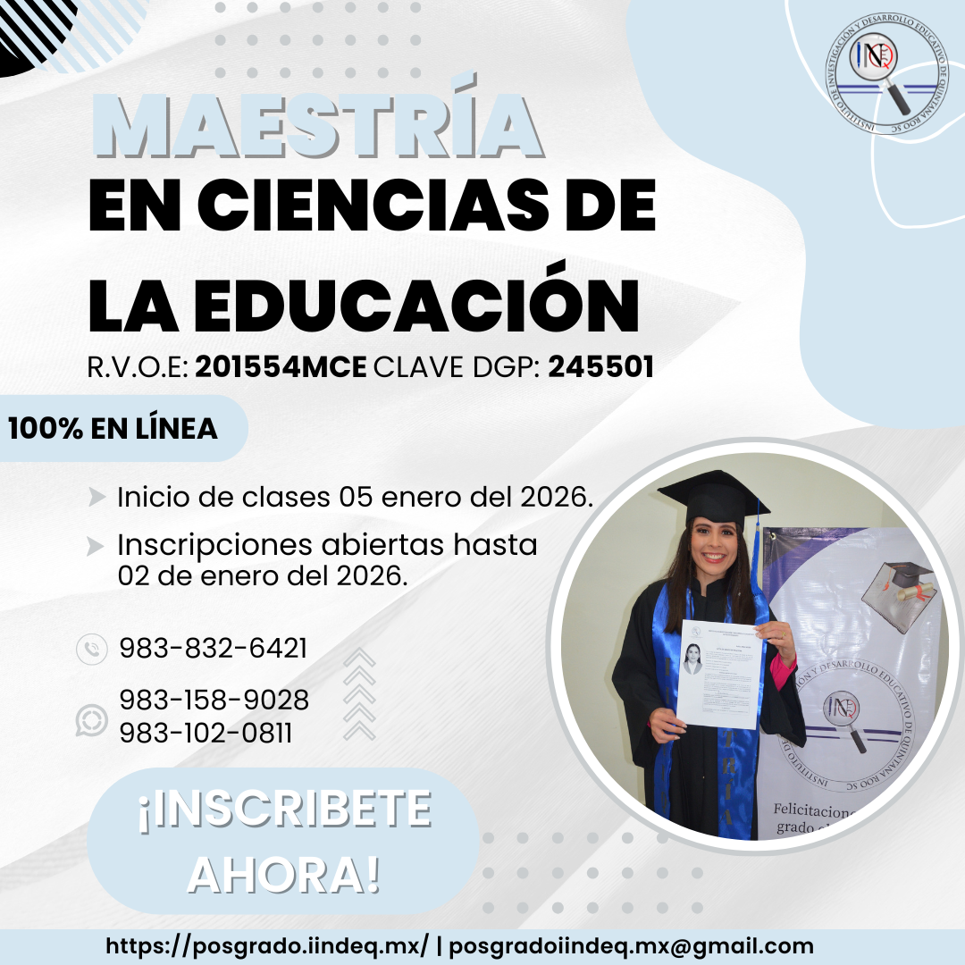 Maestría en ciencias de la educación